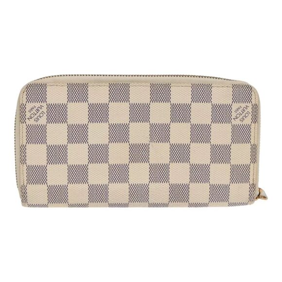 LOUIS VUITTON Damier Azur Zippy Wallet Long Wallet - Picture 1 of 16